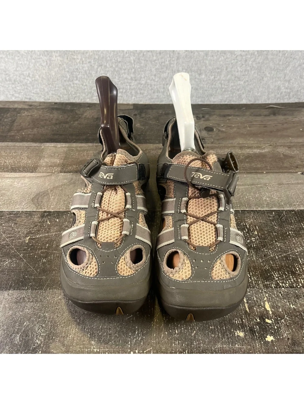 Teva Men's Sandals Size 12 Adjustable Strappy Hiking Outdoor Water Sport Shoes